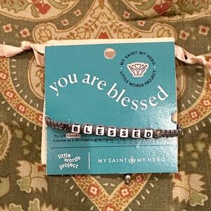 Little Words Project “BLESSED” Bracelet
